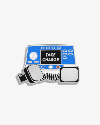 Take Charge (Defibrillator) Lapel Pin
